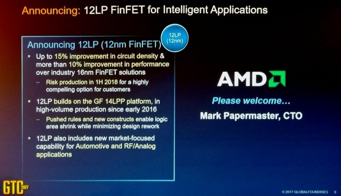 AMD Radeon Vega  & AMD Ryzen w procesie 12nm LP w 2018 roku [2]