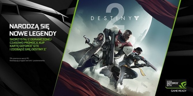 Destiny 2 za darmo z kartami graficznymi GeForce GTX 10x0 [1]