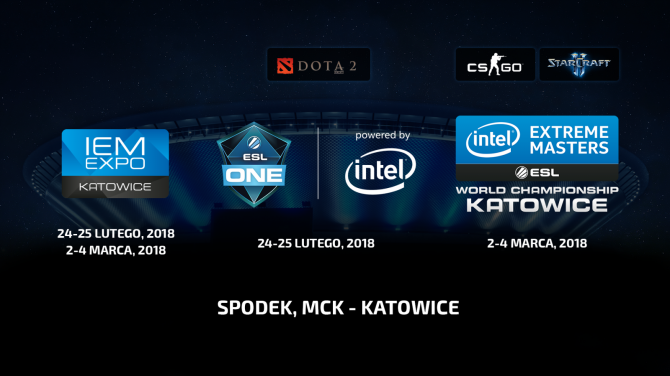 Intel Extreme Masters 2018 odbędzie się jednak w Katowicach [1]