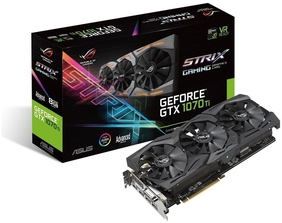 GeForce GTX 1070 Ti Zapowiedziano ju 40 autorskich modeli