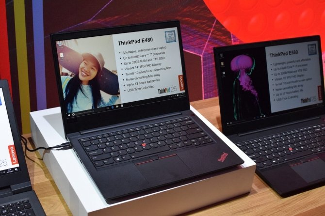 Lenovo ThinkPad E480 oraz E580 - laptopy z Kaby Lake Refresh [1]