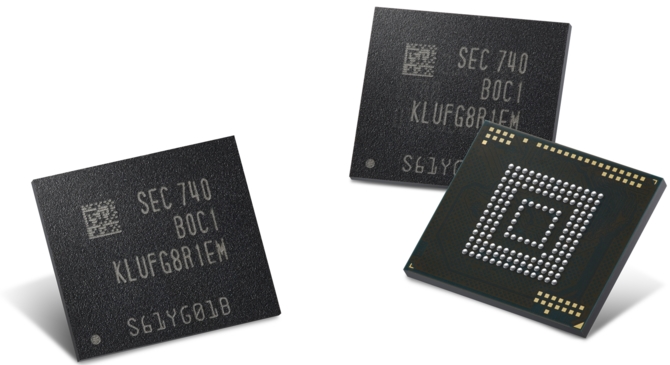 Samsung Electronics uruchamia produkcję pamięci eUFS 512 GB [2]