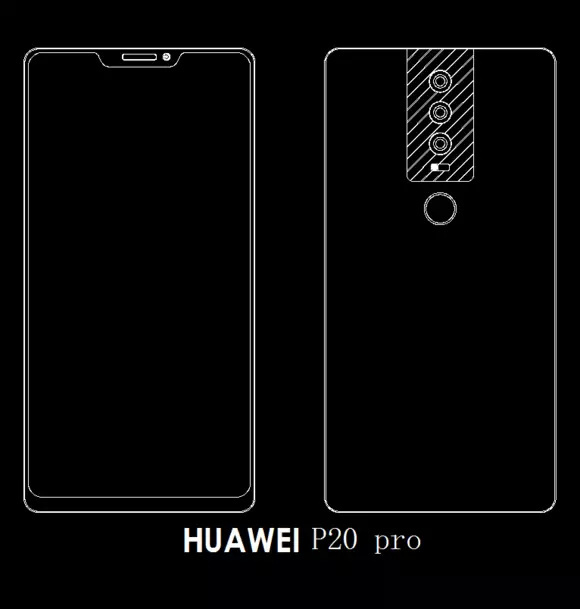 Do sieci wyciekł design Huawei P20 - będą trzy obiektywy [3]