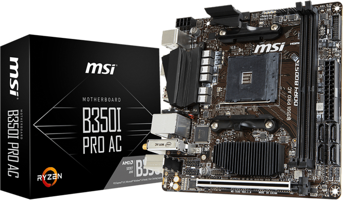 MSI B350I PRO AC - Maluszek dedykowany procesorom AMD Ryzen [1]