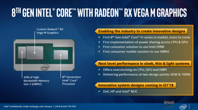 Intel prezentuje procesory Kaby Lake-G z układami AMD Vega [3]