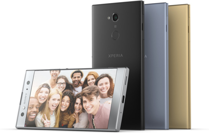 Smartfony Sony Xperia XA2, XA2 Ultra i L2 debiutują na CES [1]
