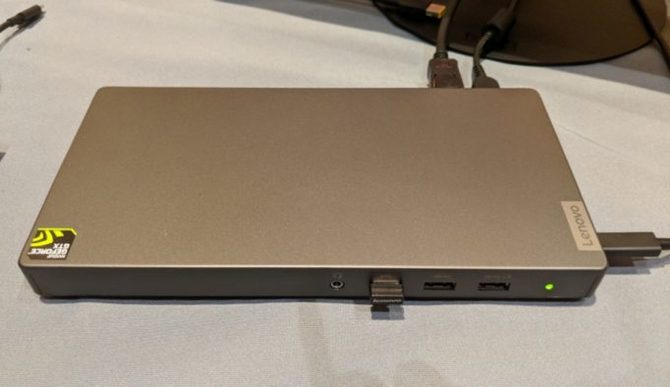 CES 2018: Lenovo Thunderbolt 3 Docking z kartą GTX 1050 [2]