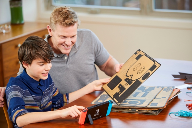 Nintendo Labo kartonowe opakowanie Switcha za... 70 dolarów [1]