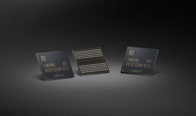 Samsung już masowo produkuje 16-gigabitowe pamięci GDDR6 [1]