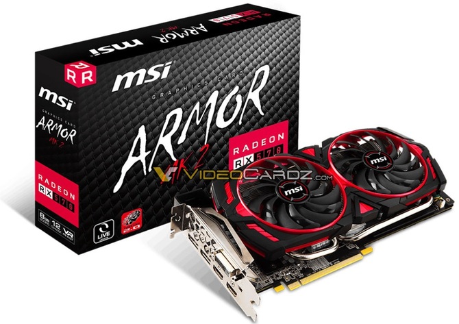 MSI przygotowuje karty Radeon RX 580 i RX 570 Armor MK2 [1]