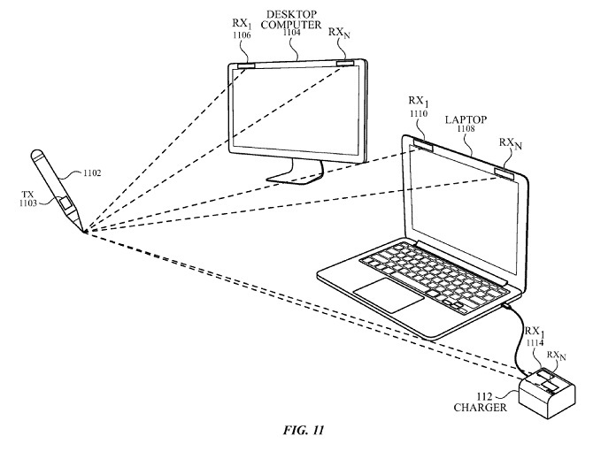 Apple patentuje rysik pozwalający na pisanie w powietrzu [2]