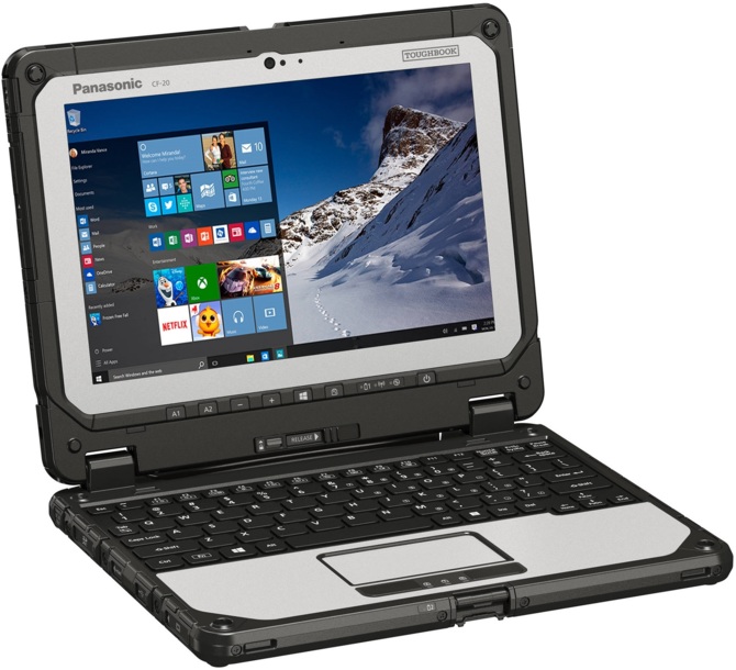 Panasonic Toughbook 20 - odświeżony laptop typu rugged [2]