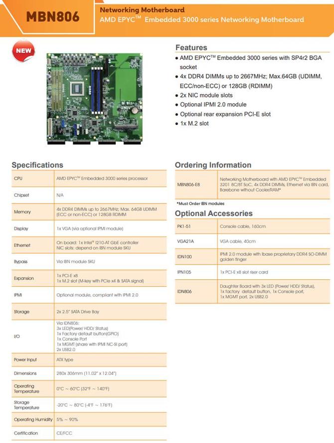 Pierwsza płyta główna dla procesorów AMD EPYC 3000 Snowy Owl [3]