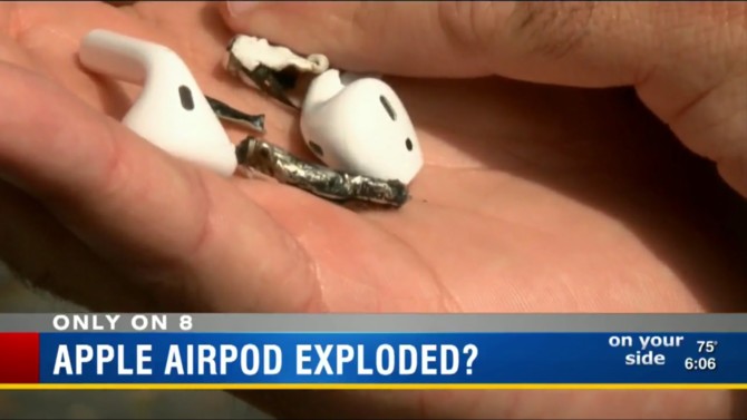 Słuchawki Apple AirPods mogą eksplodować w uchu użytkownika [2]