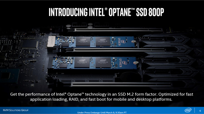 Intel Optane SSD 800p - Nowe nośniki z pamięciami 3D XPoint [1]