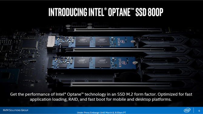 Intel Optane SSD 800p - Nowe nośniki z pamięciami 3D XPoint [1]