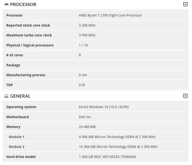 AMD Ryzen 2000 - nowe informacje o specyfikacji i wydajności [4]