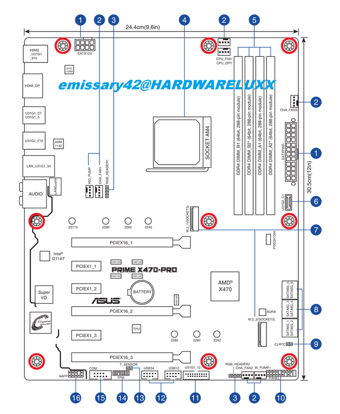 ASUS X470 - nowe informacje o płytach głównych pod AMD Ryzen [2]