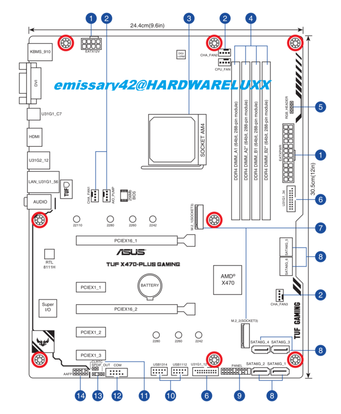 ASUS X470 - nowe informacje o płytach głównych pod AMD Ryzen [4]