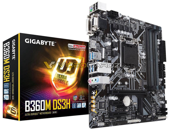 Gigabyte B360 - dwie nowe płyty główne dla Coffee Lake [1]