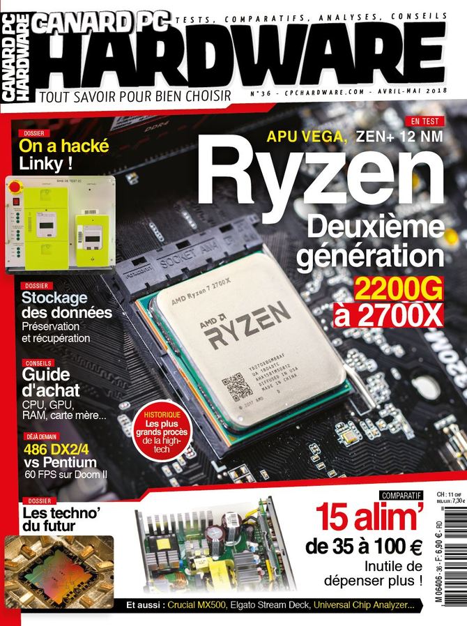 AMD Ryzen 7 2700X zrecenzowany przez francuskie czasopismo [2]