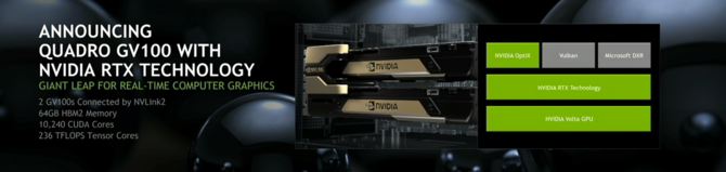 NVIDIA Quadro GV100 - kolejne możliwości architektury Volta [3]