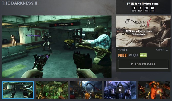 The Darkness II za darmo w najnowszej odsłonie Humble Store [3]