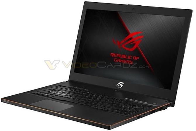 ASUS Zephyrus GX501 pojawi się z procesorem Core i7-8750H [1]