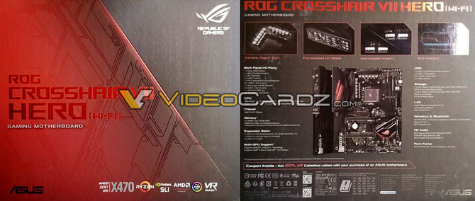 ASUS ROG Crosshair VII X470 Hero na pierwszych zdjęciach [2]