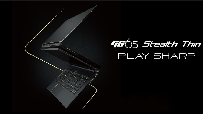 MSI GS65 Stealth Thin - stylowy laptop z Intel Core i7-8750H [1]