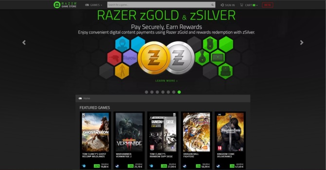 Razer Game Store: najnowszy sklep z grami cyfrowymi [3]