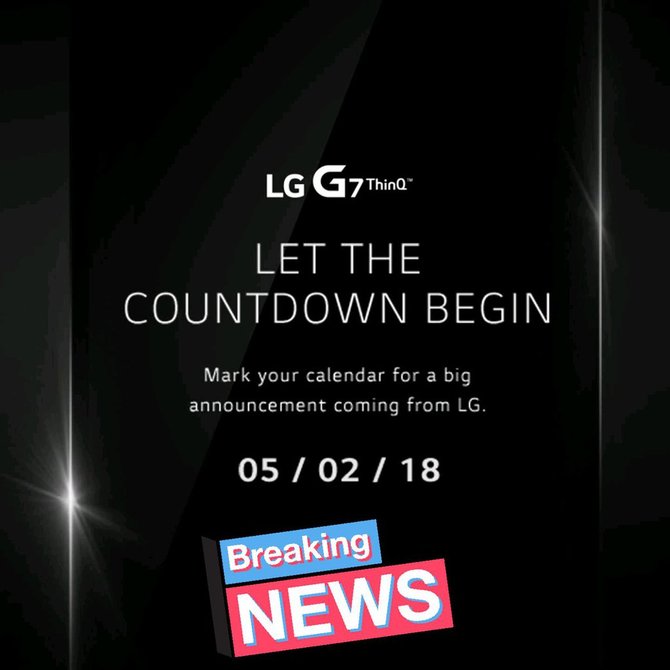LG G7 ThinQ - wiemy kiedy premiera i jak będzie wyglądał [3]