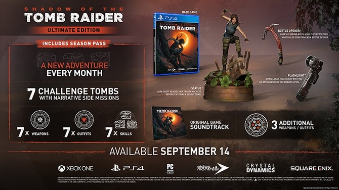 Shadow of the Tomb Raider - szczegóły wersji PC oraz wydań [5]