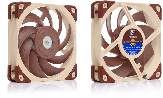 Noctua NF A12x25 - Nowa generacja cichych wentylatorów [2]