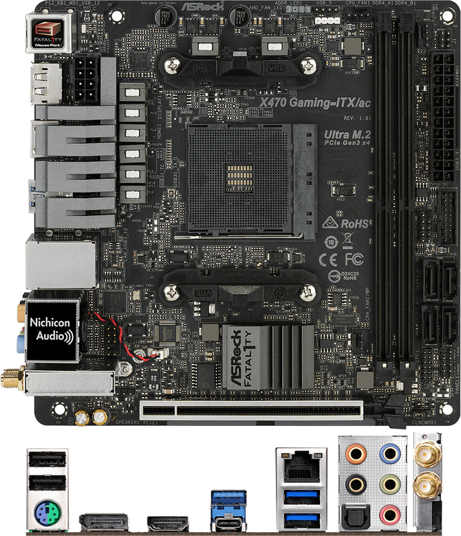 ASRock Fatal1ty X470 Gaming-ITX/ac - Maluch dla AMD Ryzen [2]