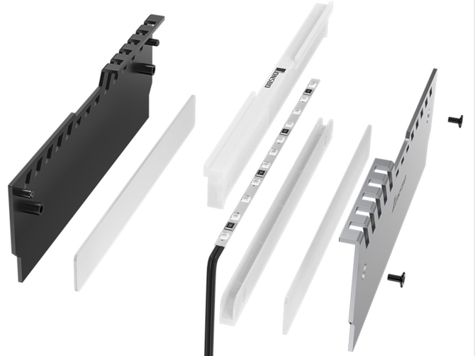 Jonsbo NC-2 - Radiatory z RGB LED dla modułów RAM [3]