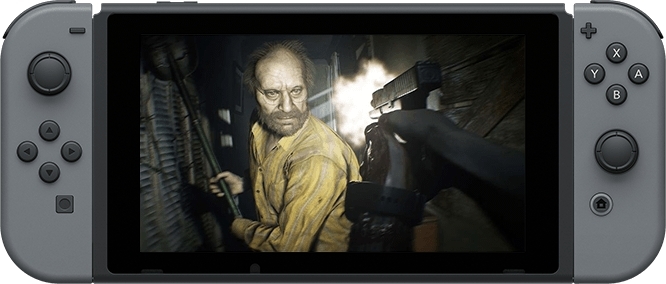 Resident Evil 7 w chmurze na ekranach Nintendo Switch