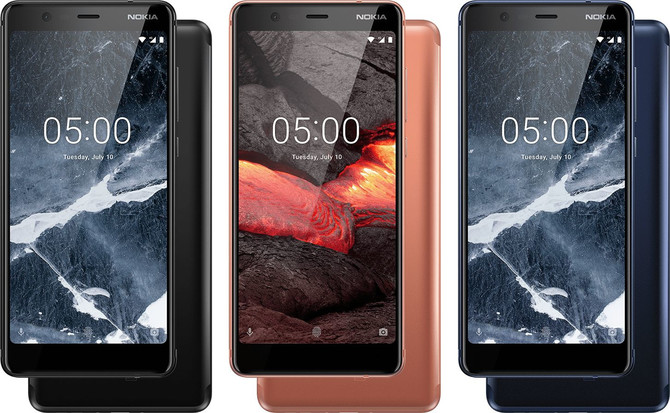 Nokia 5.1, 3.1 i 2.1 - nowe smartfony za nieduże pieniądze [1]