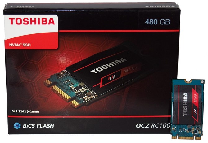 Toshiba OCZ RC100 - Miniaturowe, budżetowe nośniki SSD NVMe [1]