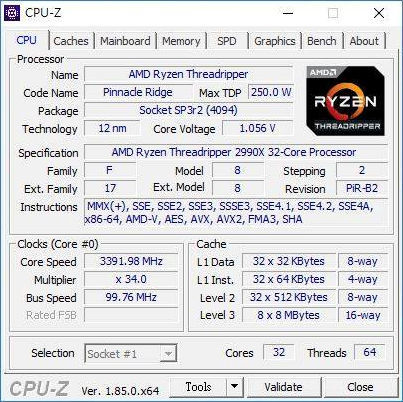 AMD Threadripper 2990X - specyfikacja 32-rdzeniowego CPU [2]