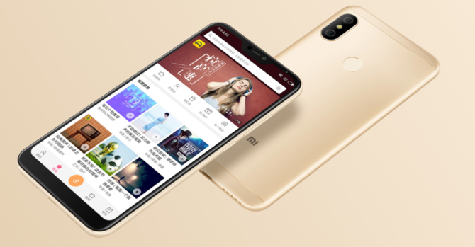 Xiaomi Redmi 6 Pro - nowy budżetowy smartfon z notchem [1]