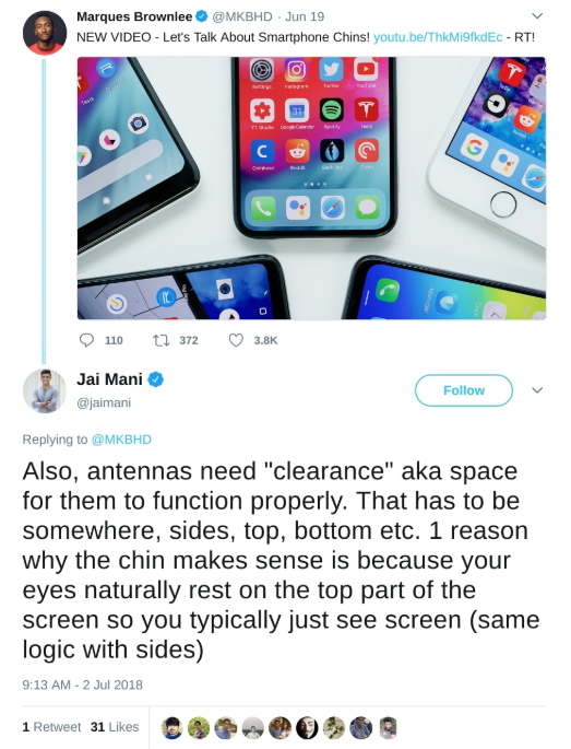 Xiaomi wyjaśnia brak mini-jacka i przydatność dolnej belki [1]