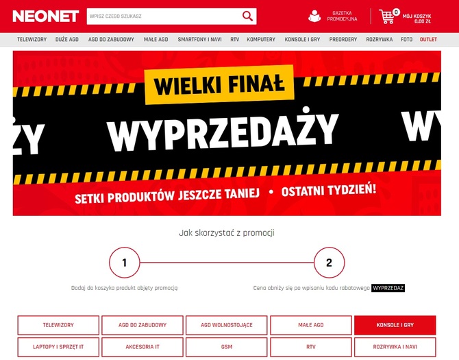 Gry komputerowe w pudełkach nawet za złotówkę w Neonet [2]