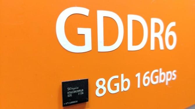 Ceny kości GDDR6 są niewiele wyższe od kości GDDR5 [1]
