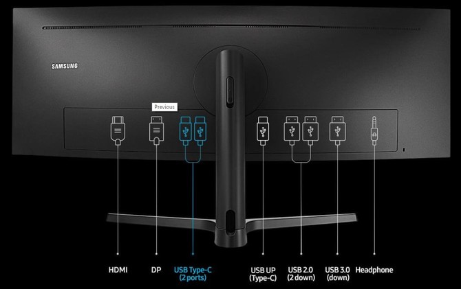 Samsung C43J89 - nowy monitor o proporcjach ekranu 32:10 [3]