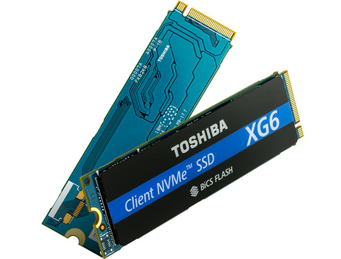 Toshiba XG6 - SSD NVMe z 96-warstowymi kośćmi 3D NAND [1]