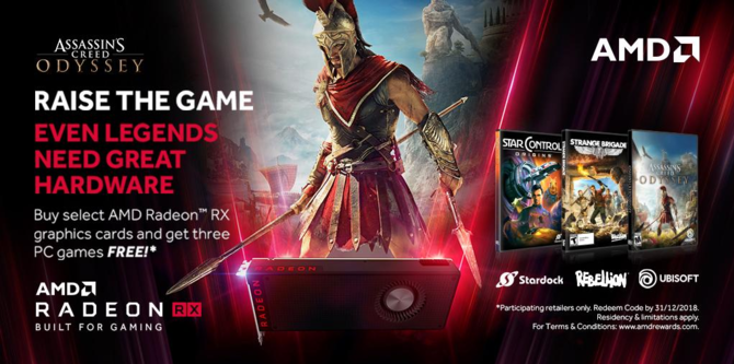 Assassin's Creed: Odyssey za darmo z kartami AMD Radeon RX [2]