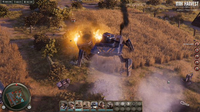 Iron Harvest na pierwszym gameplayu - roboty wchodzą do gry [1]