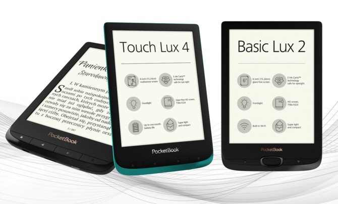 Super lekkie czytniki e-booków PocketBook wchodzą na rynek [1]