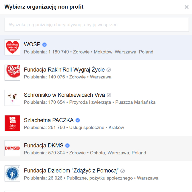 Pierwszy rok urodzinowych zbiórek na Facebooku to300 mln USD [11]